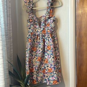 Floral mini dress